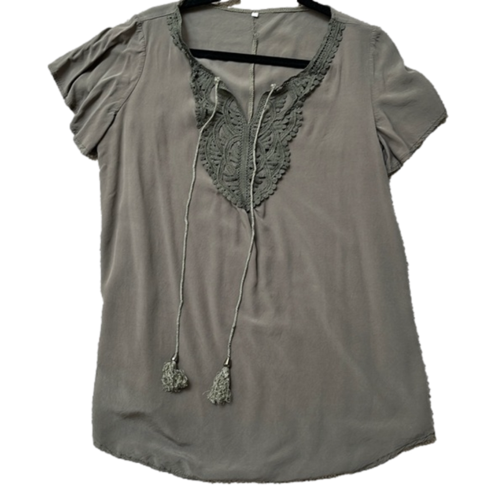 Flowy tunic top/ short dress/coverup